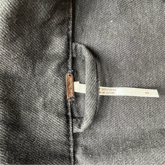 Free People Rumours Denim Jacket - Size Small Grey - Picture 2 of 3